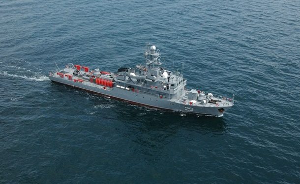 Румынский корабль подорвался на мине в Черном море