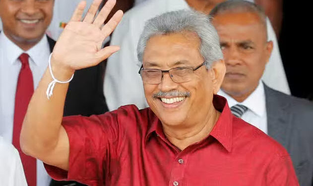 Președintele fugar din Sri Lanka, întors în țară după două luni, a primit deja casă și echipă de securitate