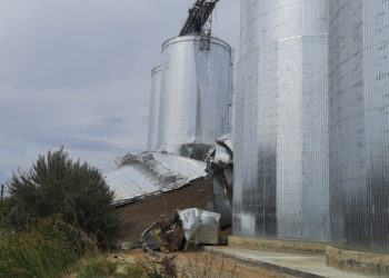 В Джурджулештском порту обрушились два элеватора