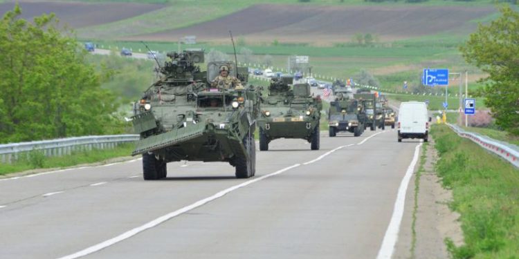 «Внимание, дезинформация». Минобороны о видео с военной техникой США на молдавских дорогах