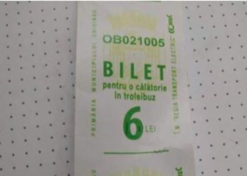 Gata cu cele trei bilete în loc de unul, în troleibuze. Au fost puse în circulație noile tichete