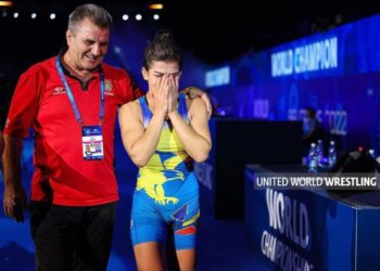 A dus faima țării noastre în întreaga lume. Momentul în care Anastasia Nichita primește aurul la Campionatul Mondial Seniori de la Belgrad | VIDEO