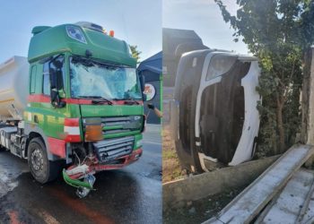 Noi detalii de la accidentul din România cu 15 persoane rănite. Șoferul moldovean de TIR ar fi efectuat o manevră fără a se asigura | VIDEO