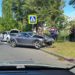 Accident cu implicarea unui taxi în capitală. O persoană a avut nevoie de îngrijiri medicale