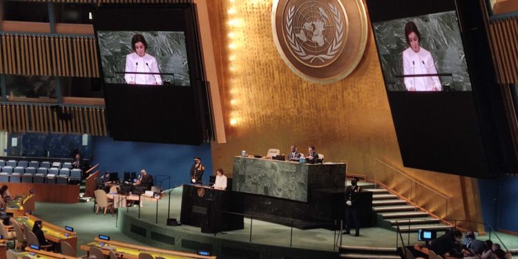 Discursul Maiei Sandu de la tribuna ONU: Condamnăm mobilizarea suplimentară de trupe, recent anunțată de Rusia | VIDEO