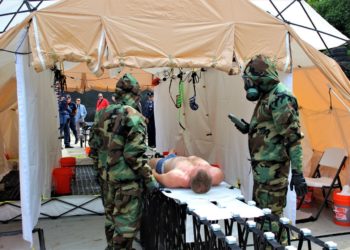 Cum ne protejăm în cazul accidentelor radiologice? IGSU a organizat o lecție demonstrativă | VIDEO