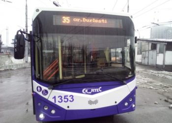 Se modifică itinerarul rutei de troleibuz nr. 35 „str. V. Alecsandri — orașul Durlești”