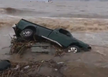 Inundații puternice în Creta, un bărbat a murit și o femeie este dată dispărută | VIDEO