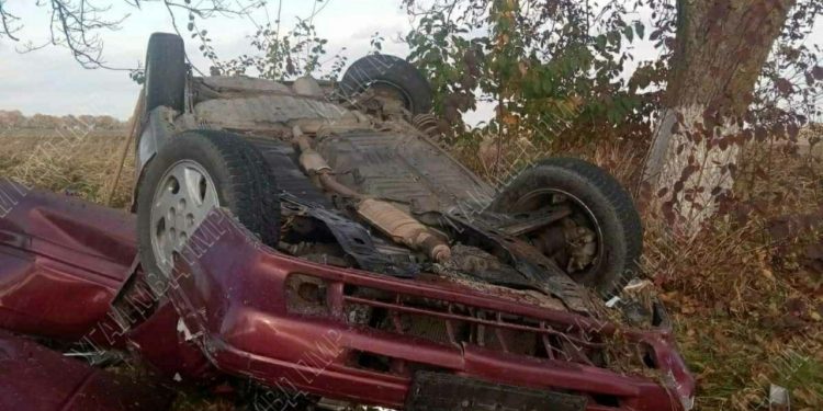 Impact violent la Râbnița: Trei oameni au ajuns la spital | FOTO