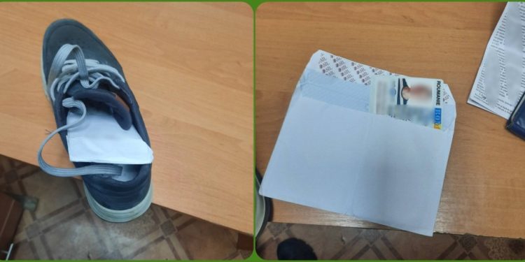 S-a pornit în Germania cu buletinul fals ascuns în pantof. Cinci documente falsificate, depistate la trecerea frontierei de vest