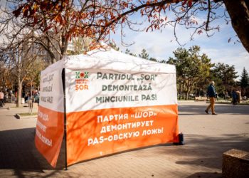 Партия «ШОР» открыла в столице  информационные пункты, в которых рассказывают о том, что было обещано ПДС во время выборов и что не выполнено | VIDEO