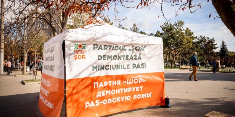 Партия «ШОР» открыла в столице  информационные пункты, в которых рассказывают о том, что было обещано ПДС во время выборов и что не выполнено | VIDEO