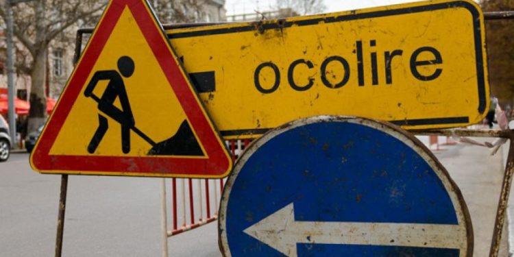 Restricții de circulație pe strada București