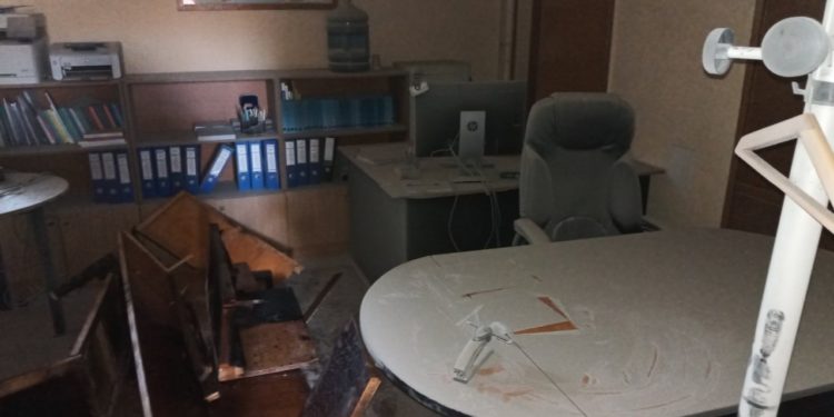 Incendiu în clădirea Guvernului. Cinci echipaje de pompieri au intervenit la fața locului