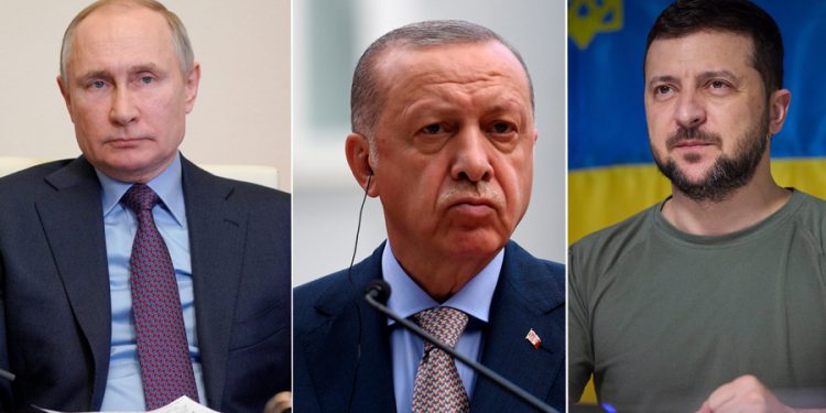 Эрдоган анонсировал переговоры с Путиным и Зеленским