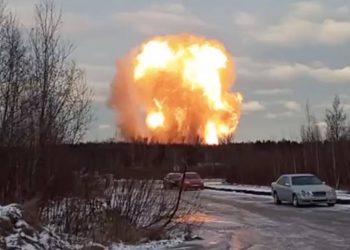 В Ленинградской области прогремел взрыв на газопроводе | FOTO, VIDEO