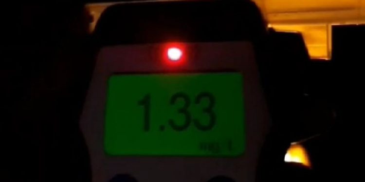 Ialoveni: Un bărbat prins la volanul unui BMW în stare de ebrietate avansată