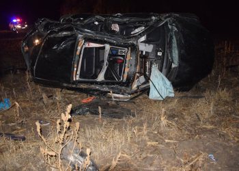 O femeie de 43 de ani a murit după ce mașina în care se afla s-a inversat, la Ialoveni: Șoferul era băut | VIDEO