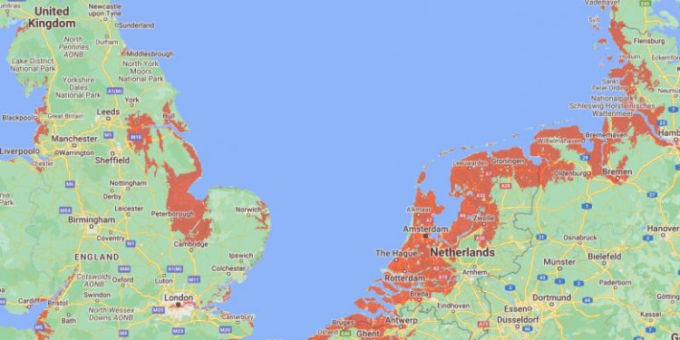 Mare parte din Londra va fi sub apă în 2100. Harta roșie a orașelor europene în pericol să fie înghițite de mare în acest secol