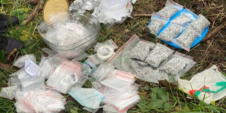 Trei persoane – reținute pentru trafic de droguri, primite din Germania, în valoare estimativă de peste jumătate de milion de lei