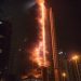 Incendiu puternic la un zgârie-nori din Dubai, aflat lângă Burj Khalifa | VIDEO