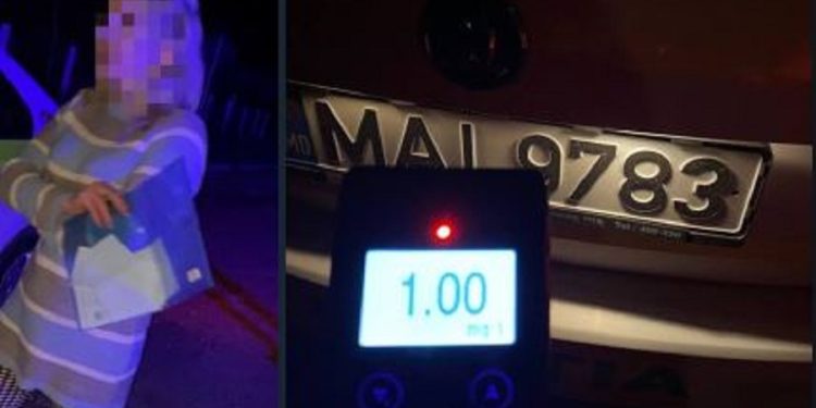 Prinsă beată, la volanul unui BMW: Șoferița de 28 ani și-a luat permisul acum o lună