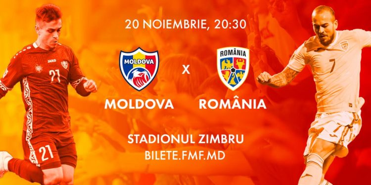 Echipa Națională a Moldovei va juca astăzi ultimul meci din acest an cu selecționata din România