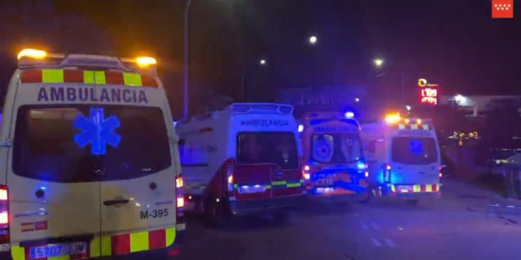 Patru oameni au murit la o nuntă, în Madrid, după ce un nuntaș nervos a intrat cu mașina prin ușa restaurantului