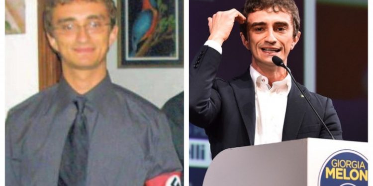 Scandal în Italia după ce Giorgia Meloni a numit în guvern un deputat care a fost fotografiat cu svastica pe braţ