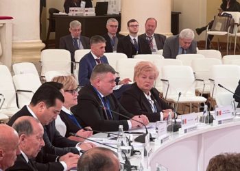 Депутат от Партии «ШОР» Регина Апостолова участвует в межпарламентской конференции СНГ