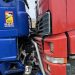 Două camioane s-au ciocnit în apropiere de vama Leușeni | FOTO