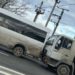 ДТП в пригороде Кишинева: столкнулись микроавтобус с грузовиком