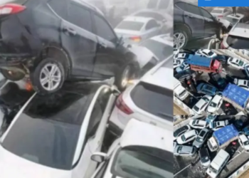 Noi detalii de la accidentul cu 200 de mașini din China: Preliminar, totul s-ar fi întâmplat din cauza ceții dense | VIDEO