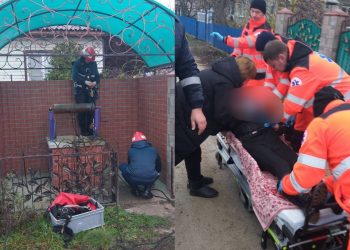 O femeie de 68 de ani a căzut într-o fântână cu adâncimea de 8 metri. A fost nevoie de ajutorul pompierilor