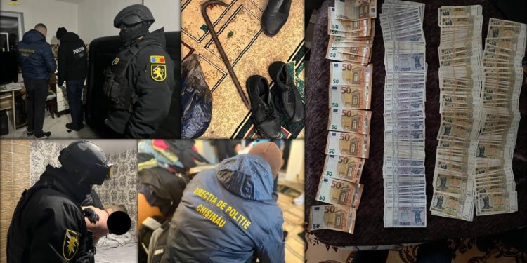 /VIDEO/ Ar fi dat spargerea în trei case de schimb valutar și au furat 3.mln de lei. 11 persoane au fost reținute | VIDEO