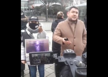 LIVE | Flashmob la CEDO organizat de jurnaliștii de la posturile tv închise abuziv