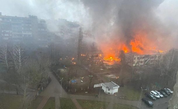 При крушении вертолета рядом с Киевом погибло руководство МВД Украины
