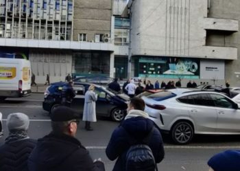 В центре Кишинева столкнулись пять автомобилей