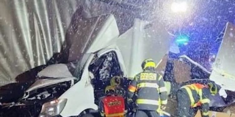 Vremea rea face ravagii în Europa. Viscolul a provocat numeroase accidente