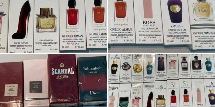 A rămas fără parfumuri, la vamă: Un bărbat de 45 de ani, prins cu marfă nedeclarată