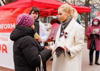 Marina Tauber: Partidul „ȘOR” este în inimile membrilor și simpatizanților săi, prin urmare este imposibil de a fi radiat