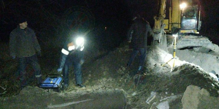 Sute de case din Râbnița au rămas fără gaz. A fost deteriorată o conductă subterană