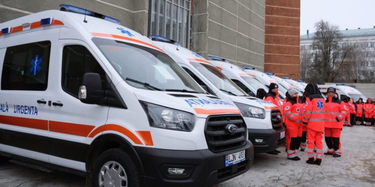 24 de ambulanțe noi vor ajunge în mai multe localități din R.Moldova