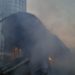 Trans-Oil: Incendiul de la Portul Giurgiulești s-a produs din cauza unei pene de curent