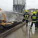 Incendiul izbucnit la rezervorul nr.2 din Portul Internațional Liber Giurgiulești a fost lichidat