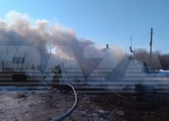 В Белгородской области упал самолет Минобороны РФ