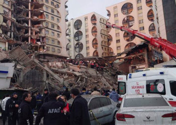 В Турции зафиксировали землетрясение магнитудой 5,4