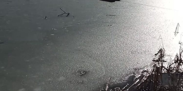 В Рышканах два рыбака провалились под лед