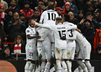 «Реал» разгромил «Ливерпуль» в первом матче 1/8 финала Лиги чемпионов