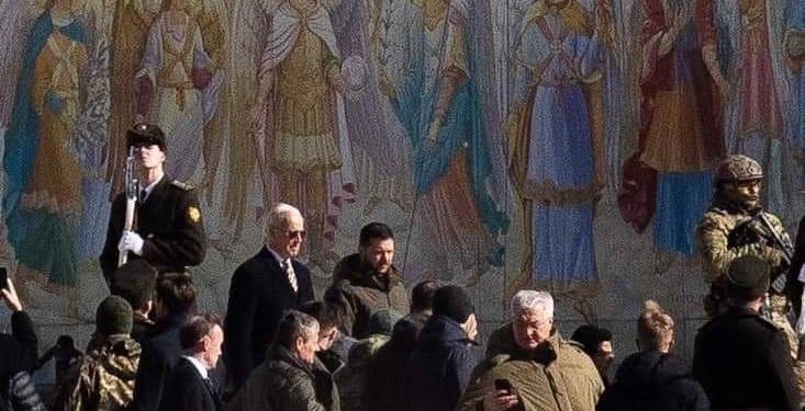 Джо Байден прибыл в Киев